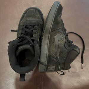 Nike Black High-Top Skate Sneakers